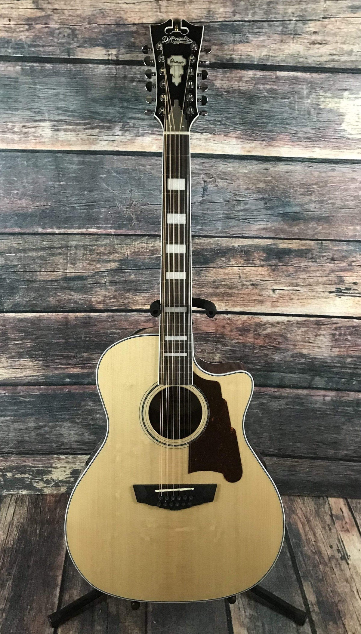 D'Angelico Right Handed Premier Fulton 12 String Acoustic Electric Gui