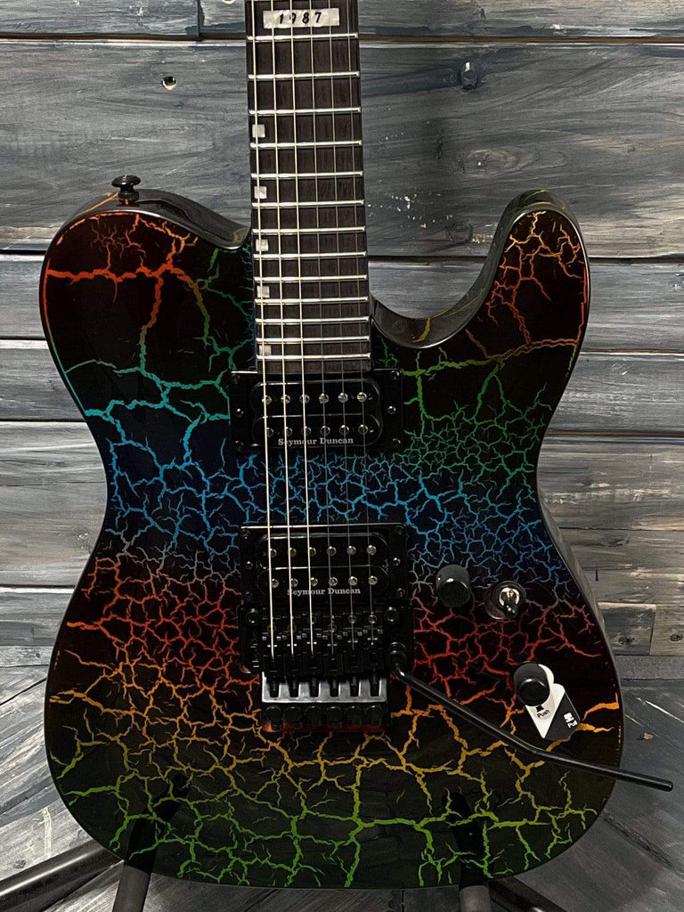 charvel rainbow crackle