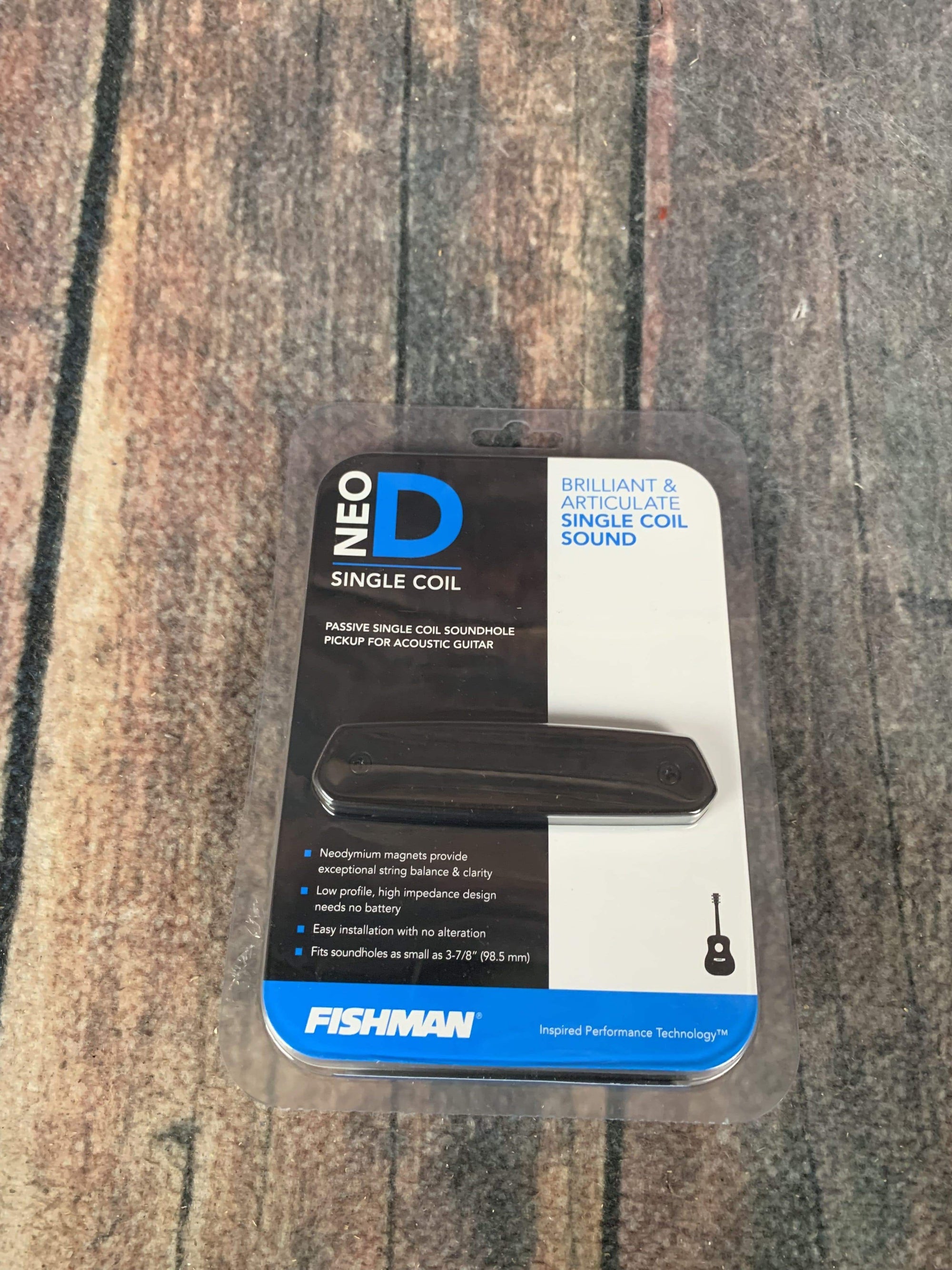 Fishman Neo-D Magnetic Soundhole Pickup Humbucking PRO-NEO-D02