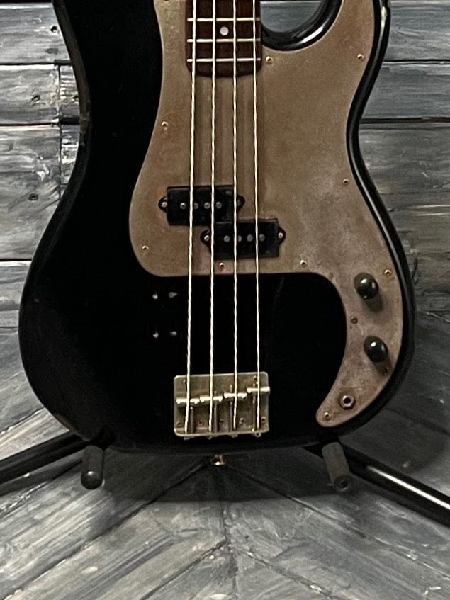 Used Greco PB500 Spacey Sound 4 String Electric Bass with TKL Gig