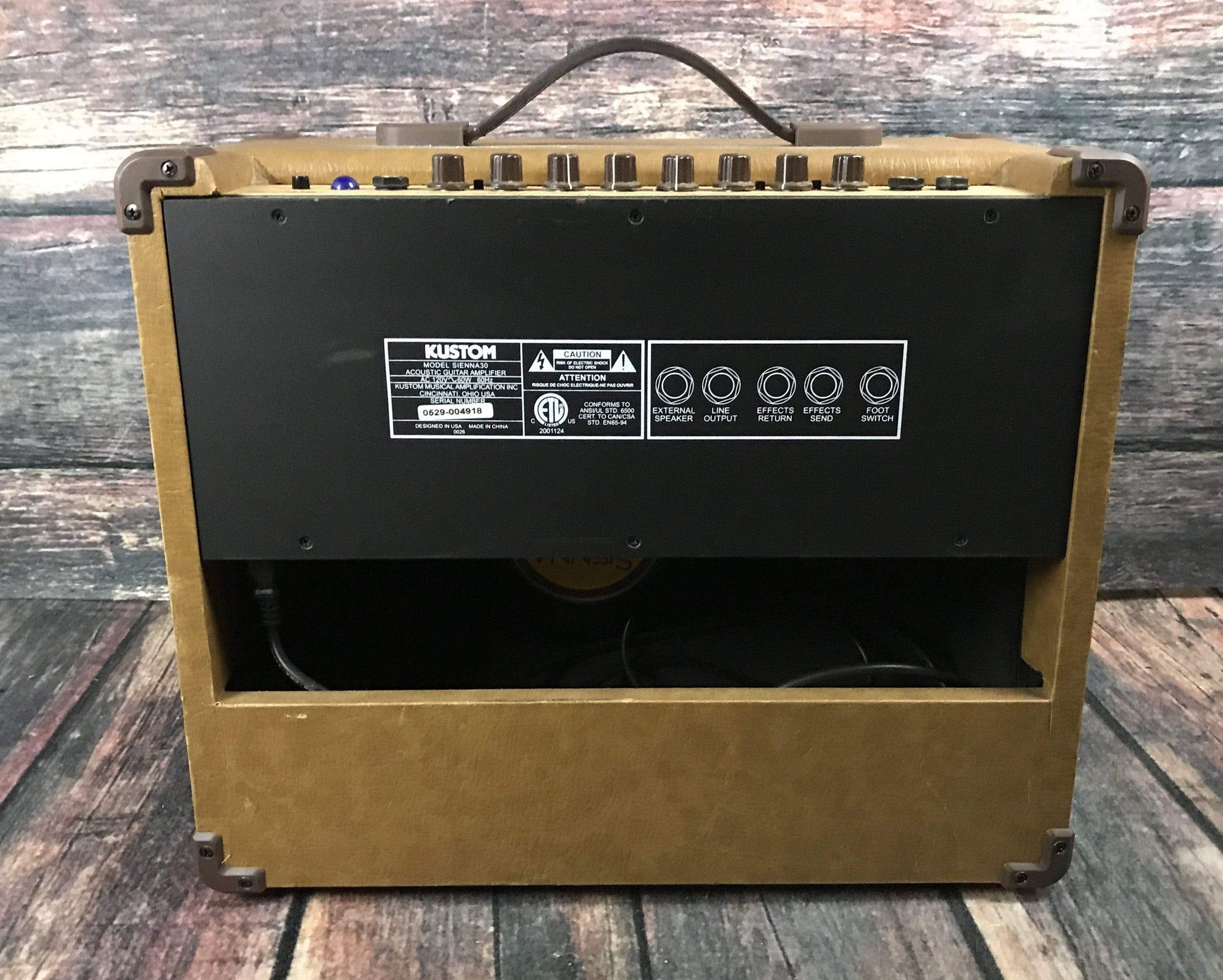 Used Kustom Sienna 30 Acoustic Combo Amp