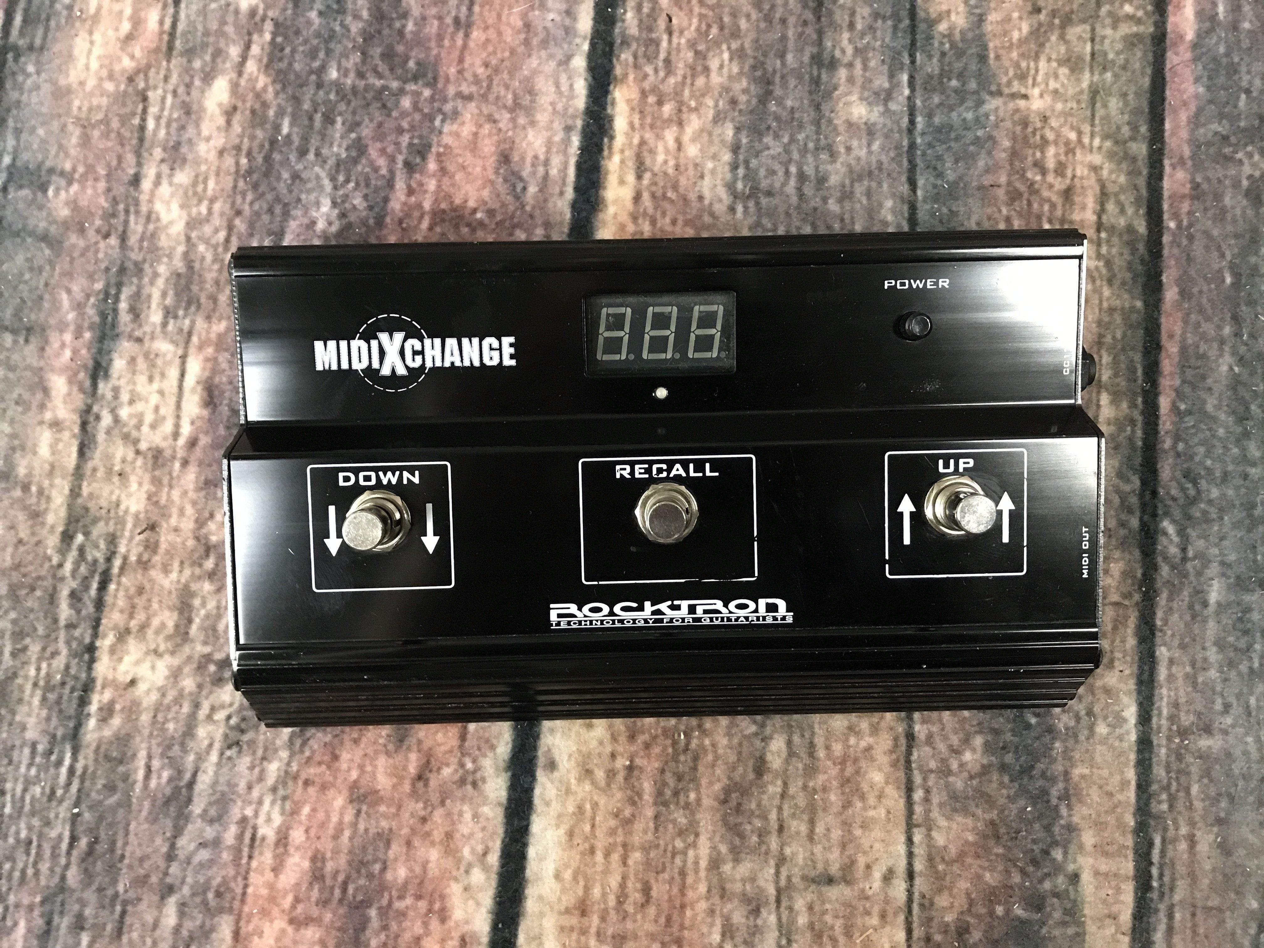 安価 mulchvalve rocktron + ケーブル + MIDIxchange エフェクター