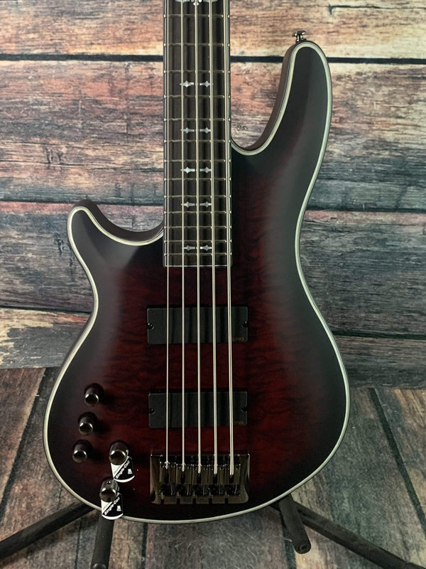 Schecter Left Handed Hellraiser Extreme 5 Electric Bass 1921