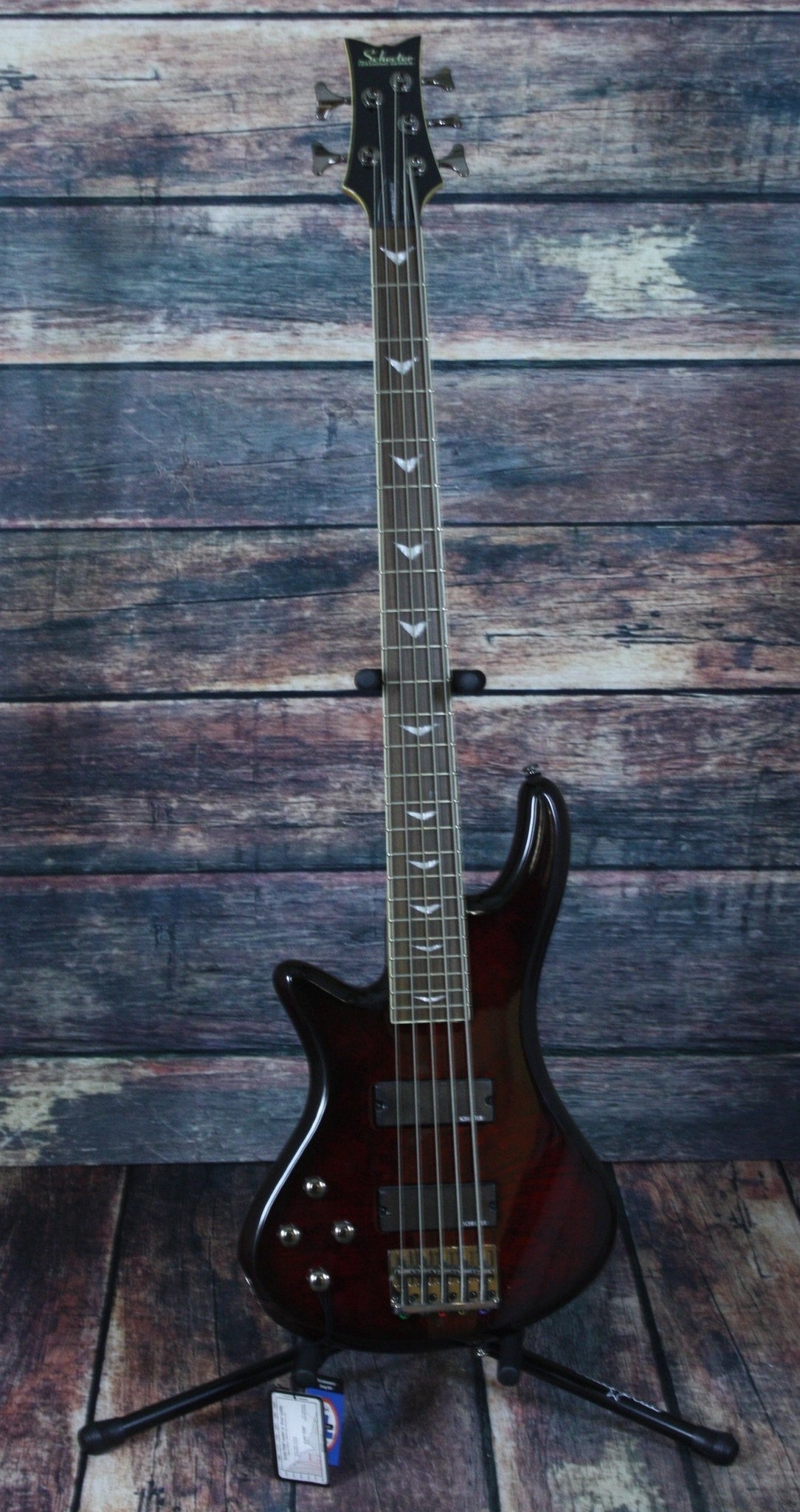 Schecter Left Handed Stiletto Extreme 5 