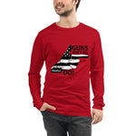 Load image into Gallery viewer, Gun&#39;s Don&#39;t Kill People Do Unisex Long Sleeve Tee
