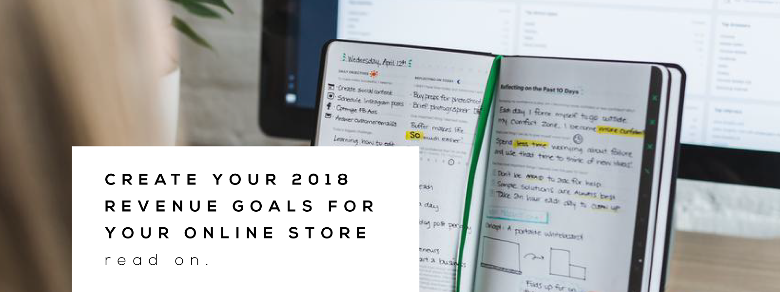 how to make revenue goals for your online store