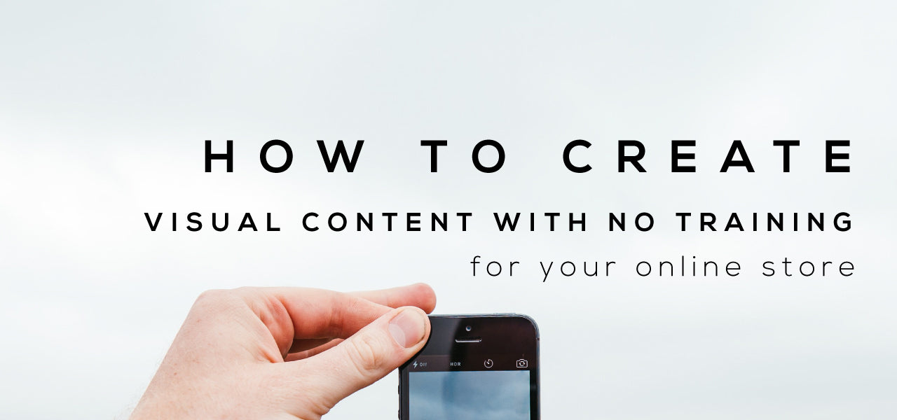 how to create visual content for your ecommerce store