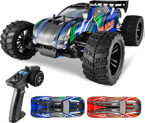 Carro A Control Remoto Monster Truck Para Niños Y Grandes Bateria  Recargable