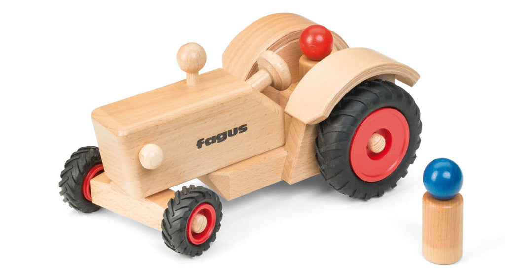 ドイツ fagus 木製 働く車 ネフ ファーグス キュボロ フレーベル-