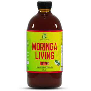 Moringa Living Bitter Oral Supplement 16oz - Reënboog Natural Hair Care