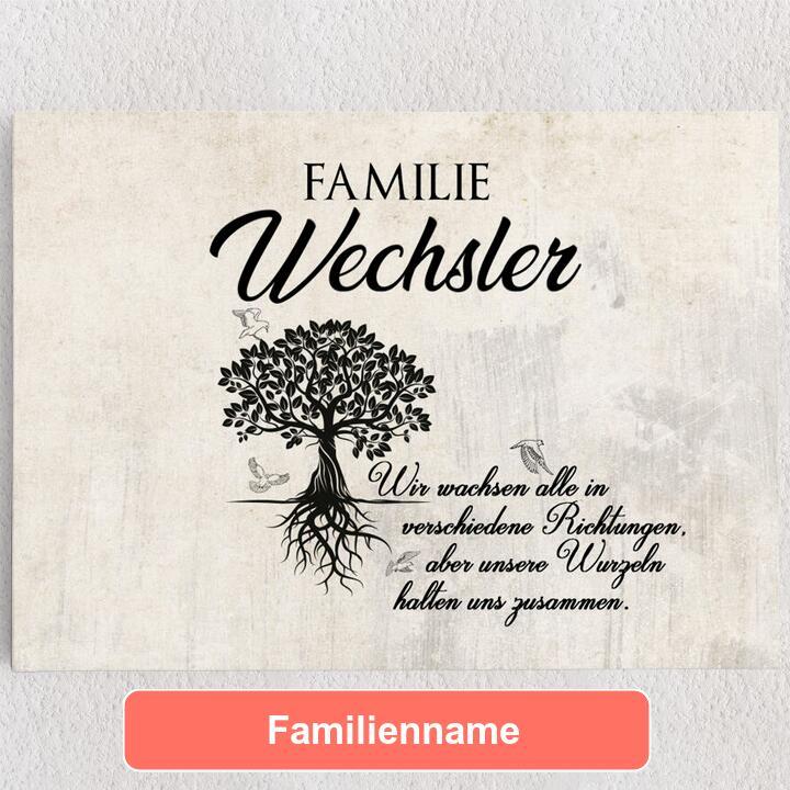 Family Tree – Liebesleinwand.de