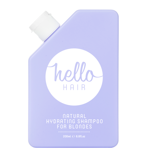 Hello Hair Natural Hydrating Shampoo for Blondes 200ML