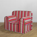 Kid's Comfy Sofa - Multi Stripe Casablanca