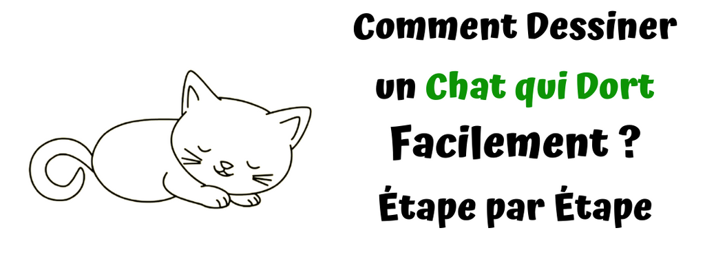 Comment Dessiner Un Chat Qui Dort Boutique Du Chat Noir