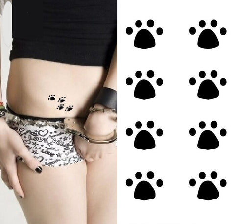 Tatouage Patte Chat Boutique Du Chat Noir