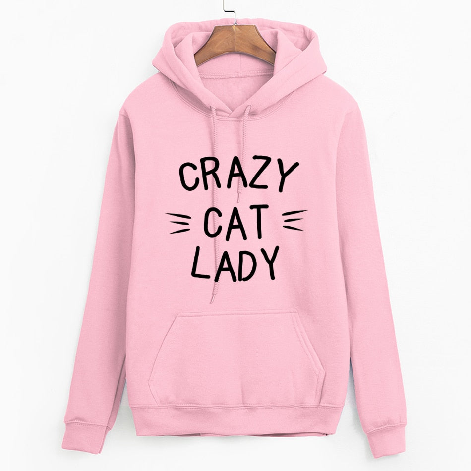 Crazy Cat Lady Sweatshirt Boutique Du Chat Noir