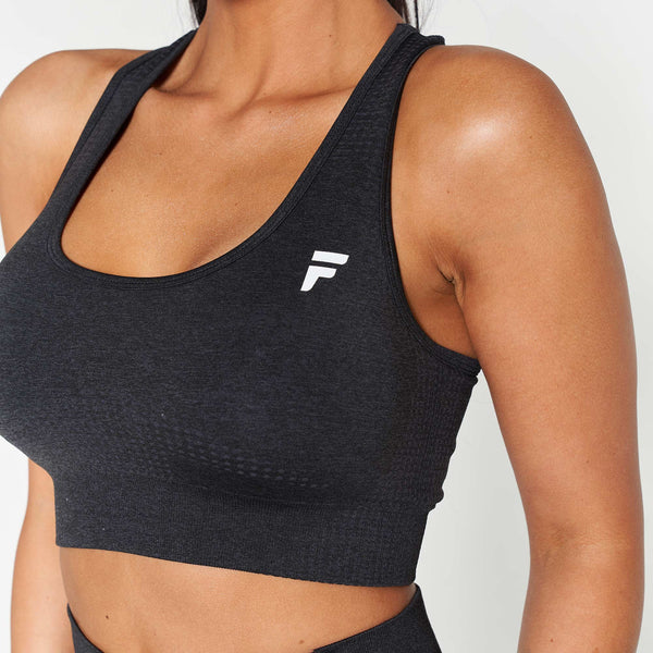 Buy wholesale Nomex Recycled Rib Racer Sports Bra – Mink