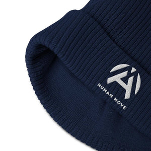 Bonnet Homme Eco-Responsable <br> Bleu Nuit | Human Move