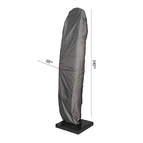 Free Arm Parasol Aerocover 240