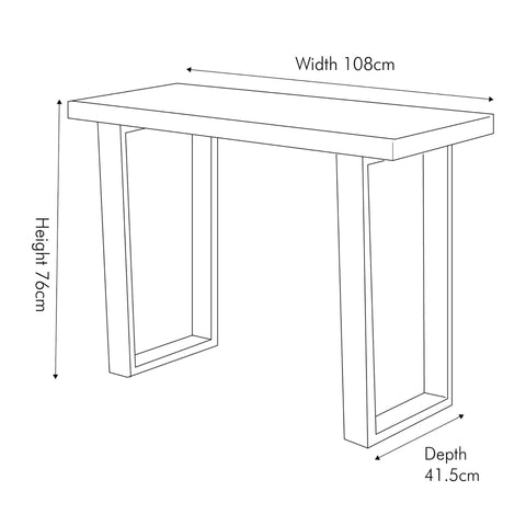 Phalodi Mango Wood Console Table