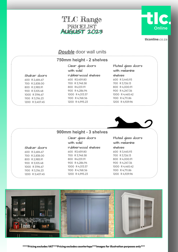 Kitchen Pricelist 5