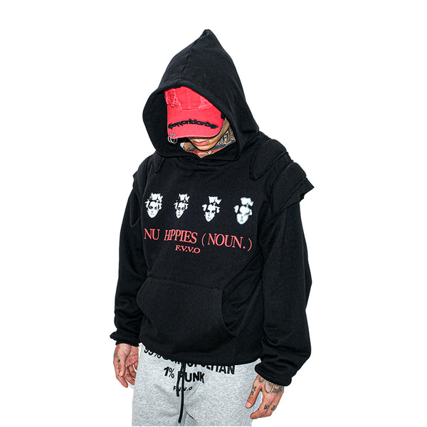 通販のお買物 FVVO フリーワールドオーダー JOHN DOE HOODIE パーカー