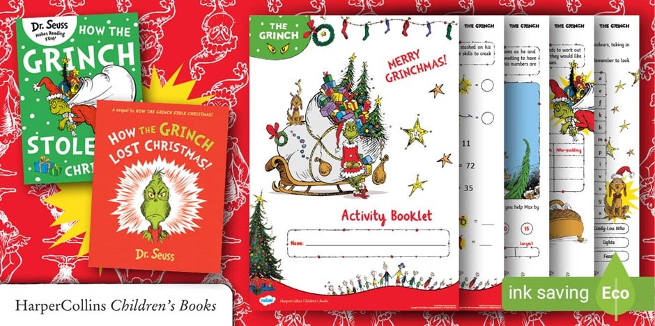 Fun Activities for the Kids this Christmas: Grinch Style! – HarperCollins  Publishers UK