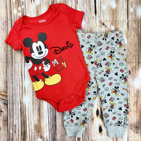 Personalized Baby Apparel Disney