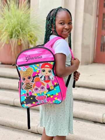 Personalized School Backpack for Kids LOL Surprise