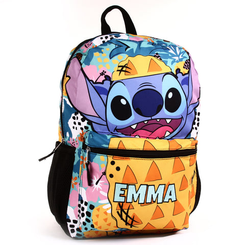 Personalized Disney Stitch School Backpack for Kids