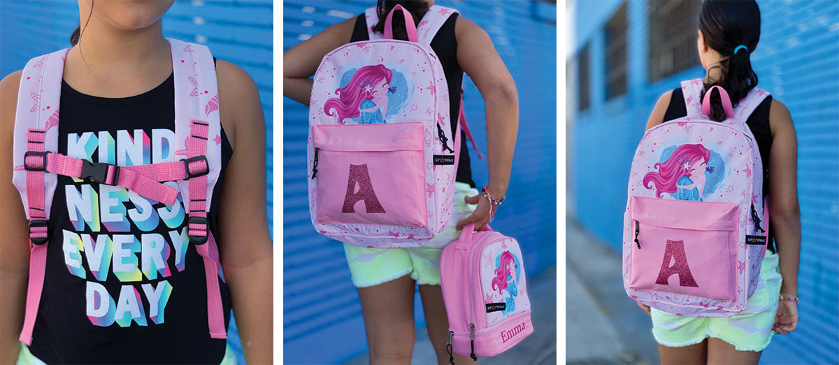 Personalized School Backpacks and Lunch Bags