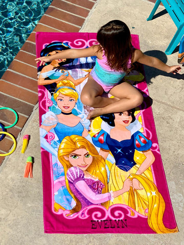 Personalized Disney Towel