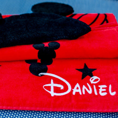 Personalized Embroidery Disney Towel for Kids