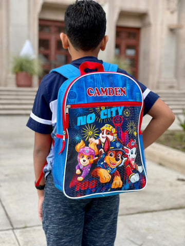 Personalized School Backpack for kids Paw Patrol