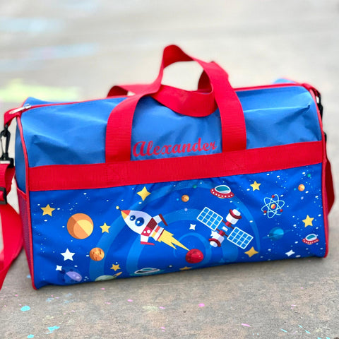 Personalized Travel Duffel Bag for Kids