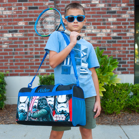Personalized Travel Duffel Bag for Kids Star Wars