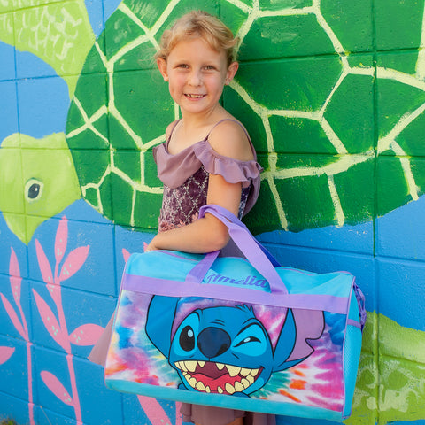 Personalized Travel Duffel Bag for Kids Lilo & Stitch