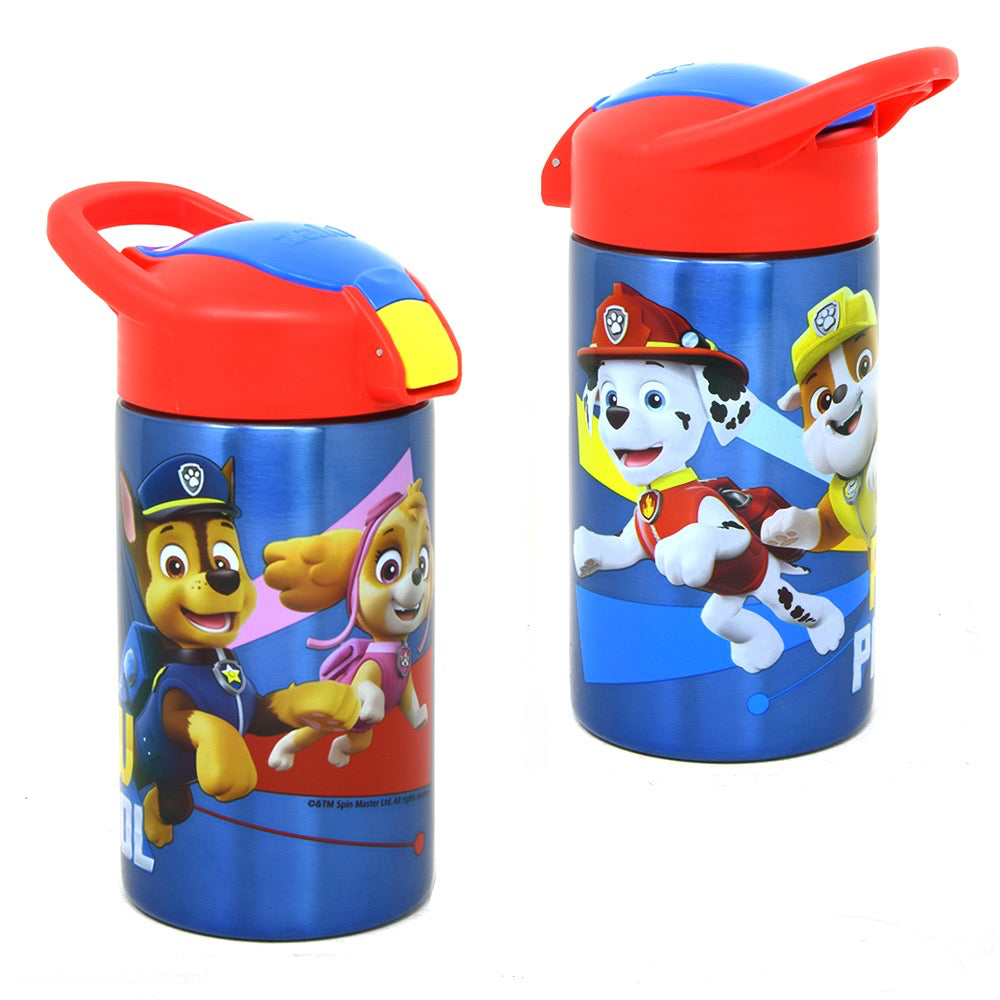 Zak Designs 14oz Stainless Steel Kids' Water Bottle with Antimicrobial Spout 'Disney Minnie Mouse