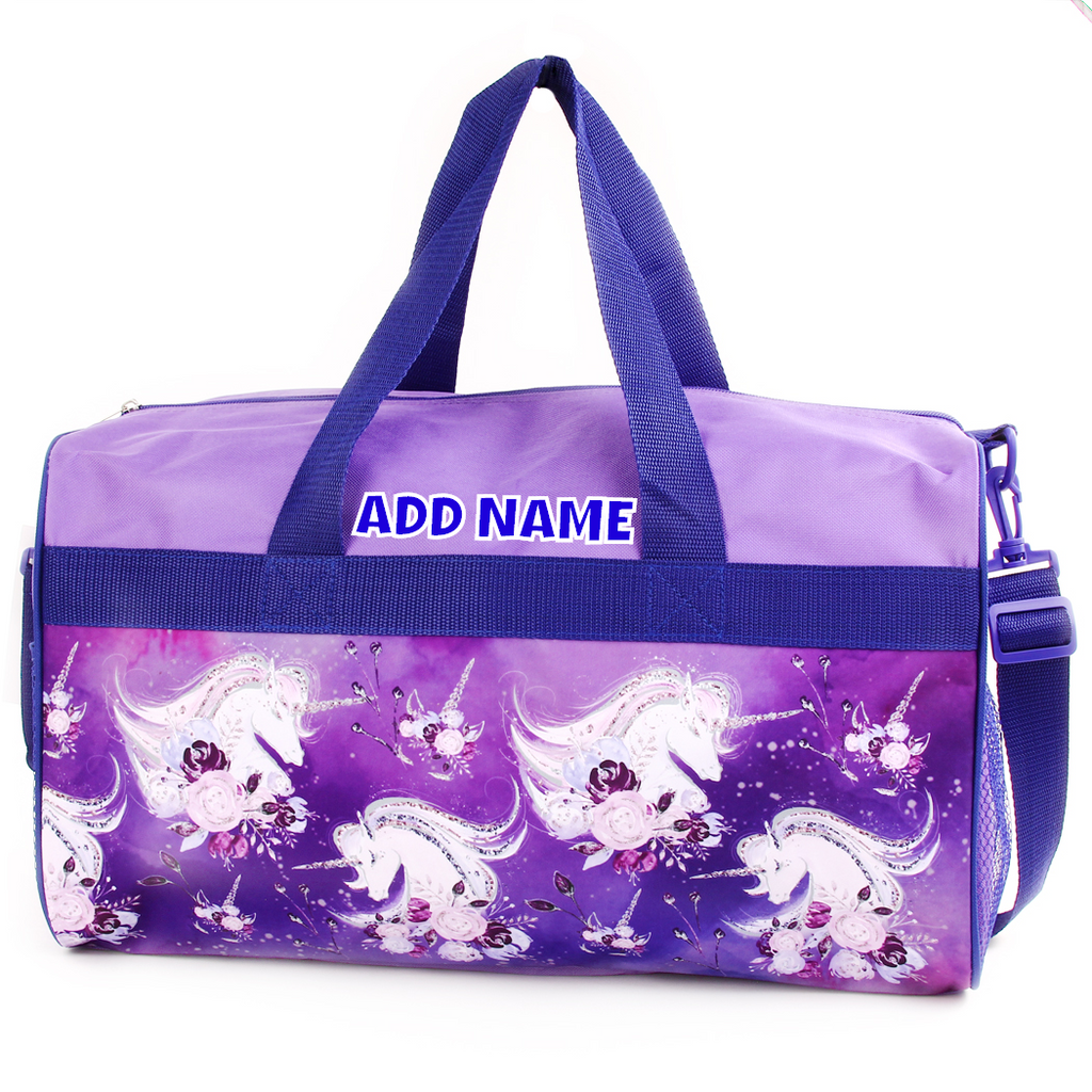 Glitter Unicorn Metallic Duffle Bag Under One Sky