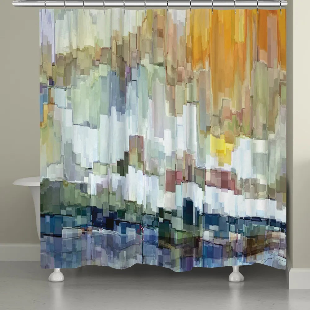 Glacier Bay Shower Curtain Laural Home