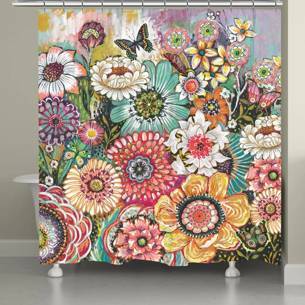 Bohemian Whimsy Shower Curtain Laural Home