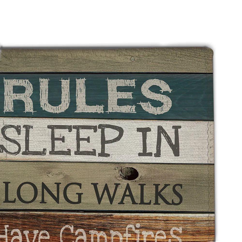 Cabin Rules Accent Rug - Laural Home