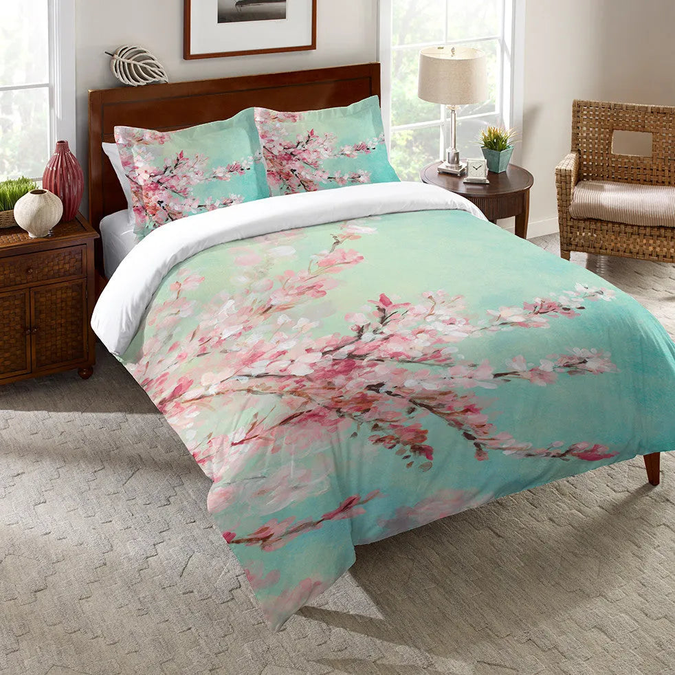 Cherry Blossoms Duvet Cover – Laural Home