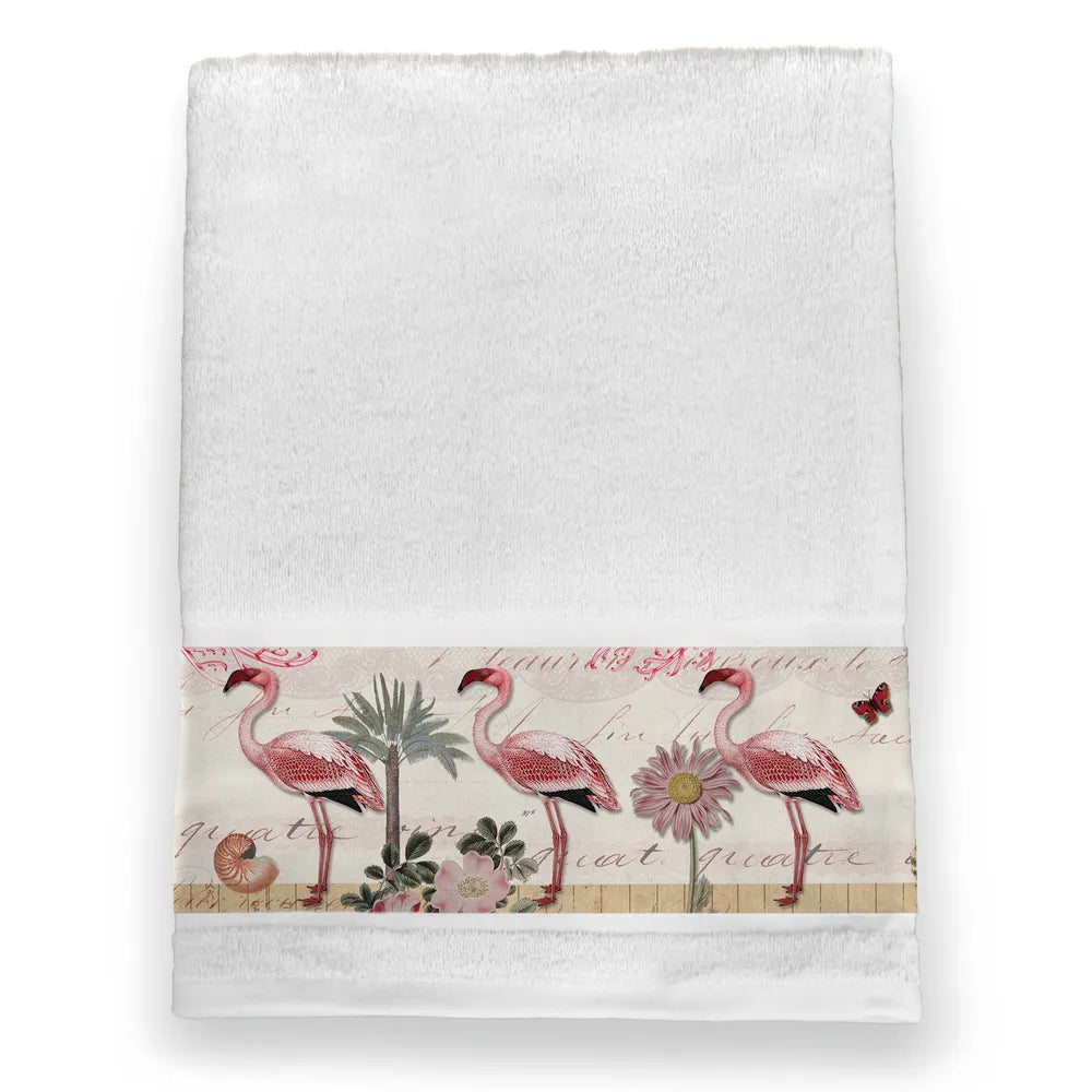 botanical bath towels