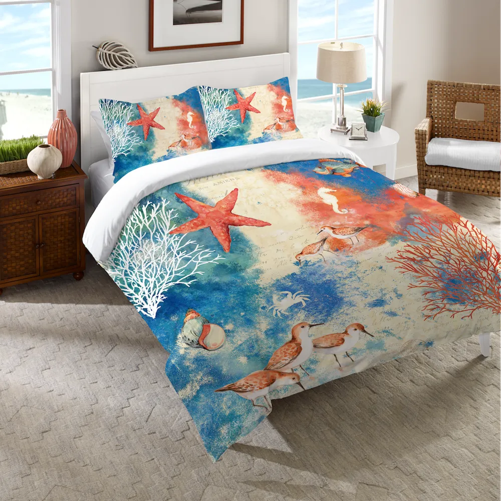 Ocean Splash Duvet Cover – Laural Home