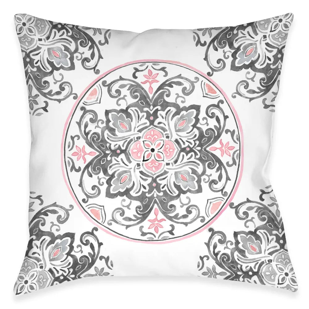 medallion decorative pillow