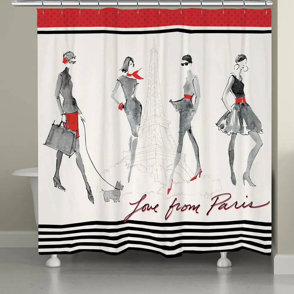 Tiffanys Fashion Shower Curtain Laural Home