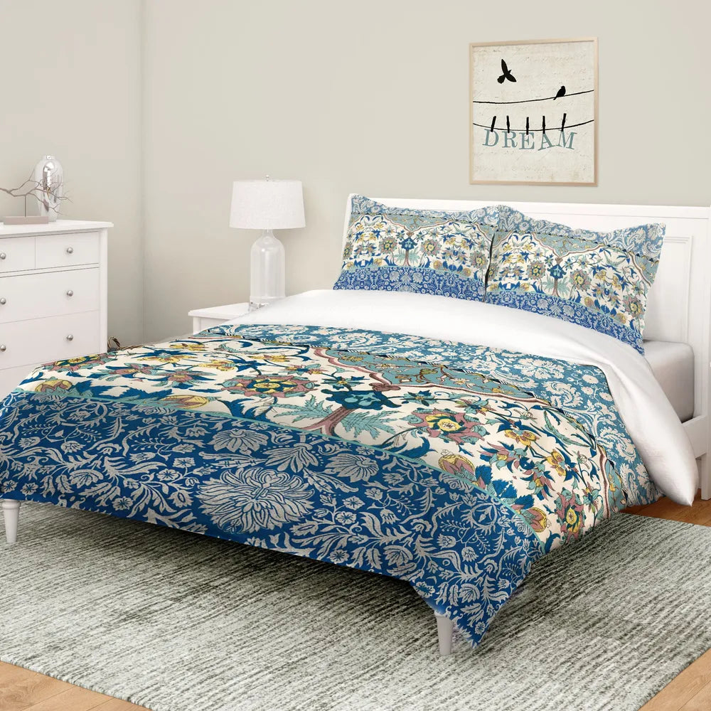 Royal Blue Bohemian Tapestry Comforter Laural Home