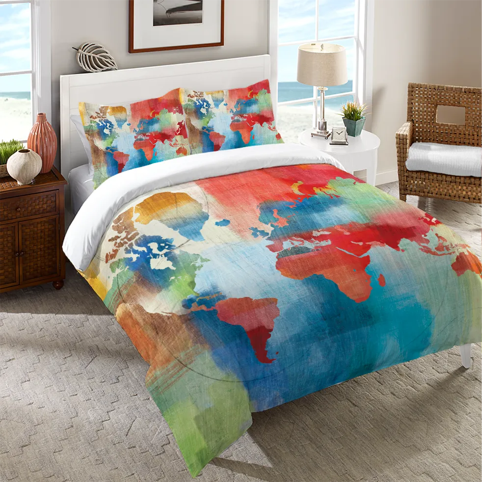 Seasons Change Abstract Duvet Cover Laural Home