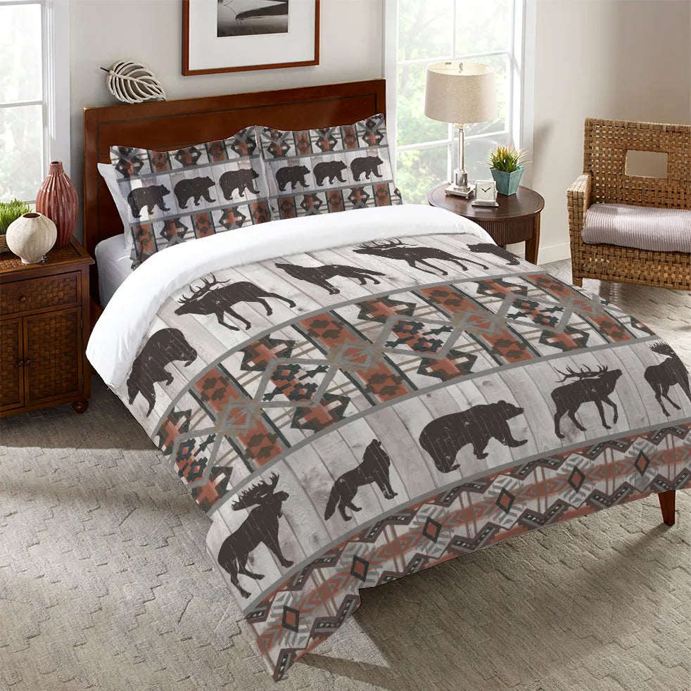 Southwest Lodge Duvet Cover Laural Home